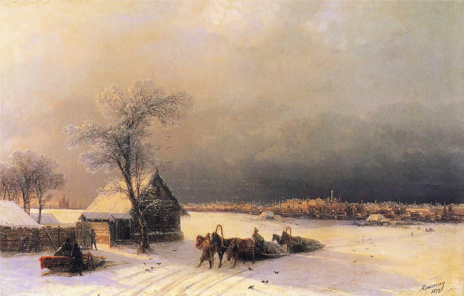 Moscú en invierno